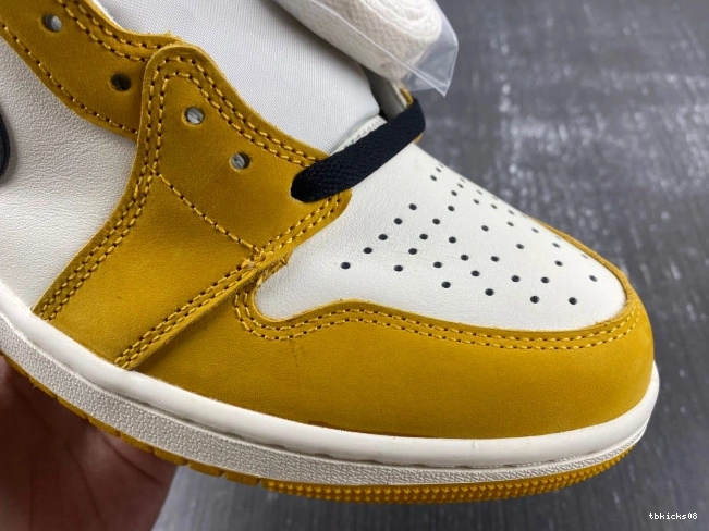 Rep TBkick Jordan Air Ochre DZ5485-701 1 Yellow OG High 0702